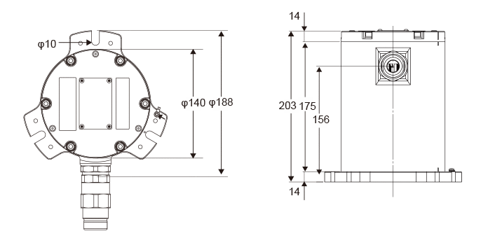 SW-52EX Outline Drawings