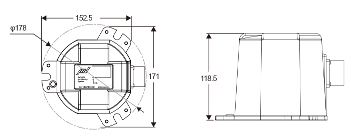 SW-52ST Bản vẽ phác thảo