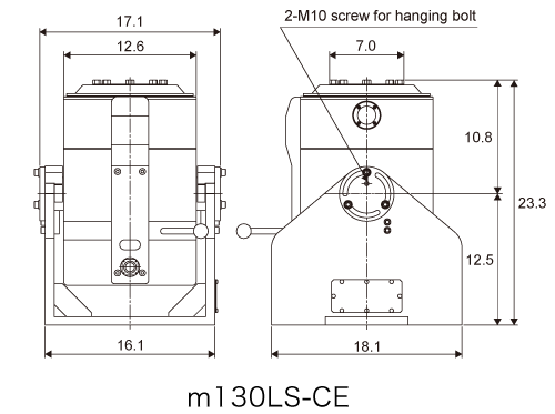 ｍ130LS Outline Drawings