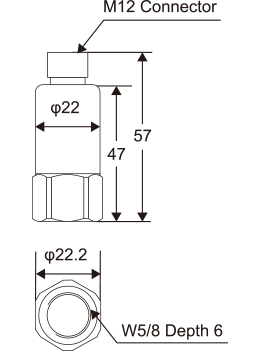 VP-420/VP-422 Waterproof connector type