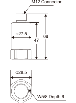 VP-421/VP-423 Waterproof connector type