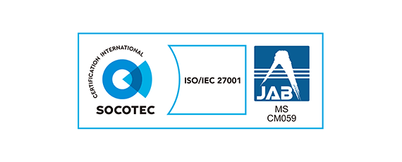 ISO27001 Zertifizierungszeichen