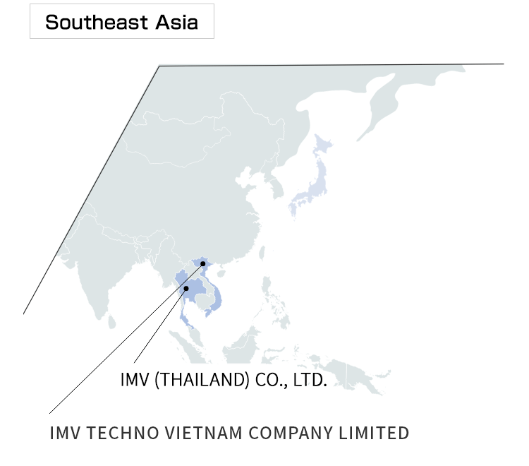 Map of test labs around the world