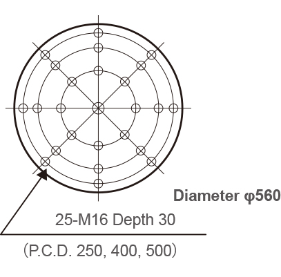 K200_SA36M_HT15　Vibration Generator Insert Pattern