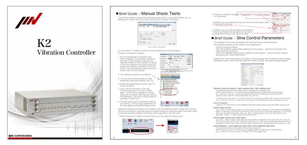 New: IMV release K2 Vibration Controller guide with details of troubleshooting and remedies